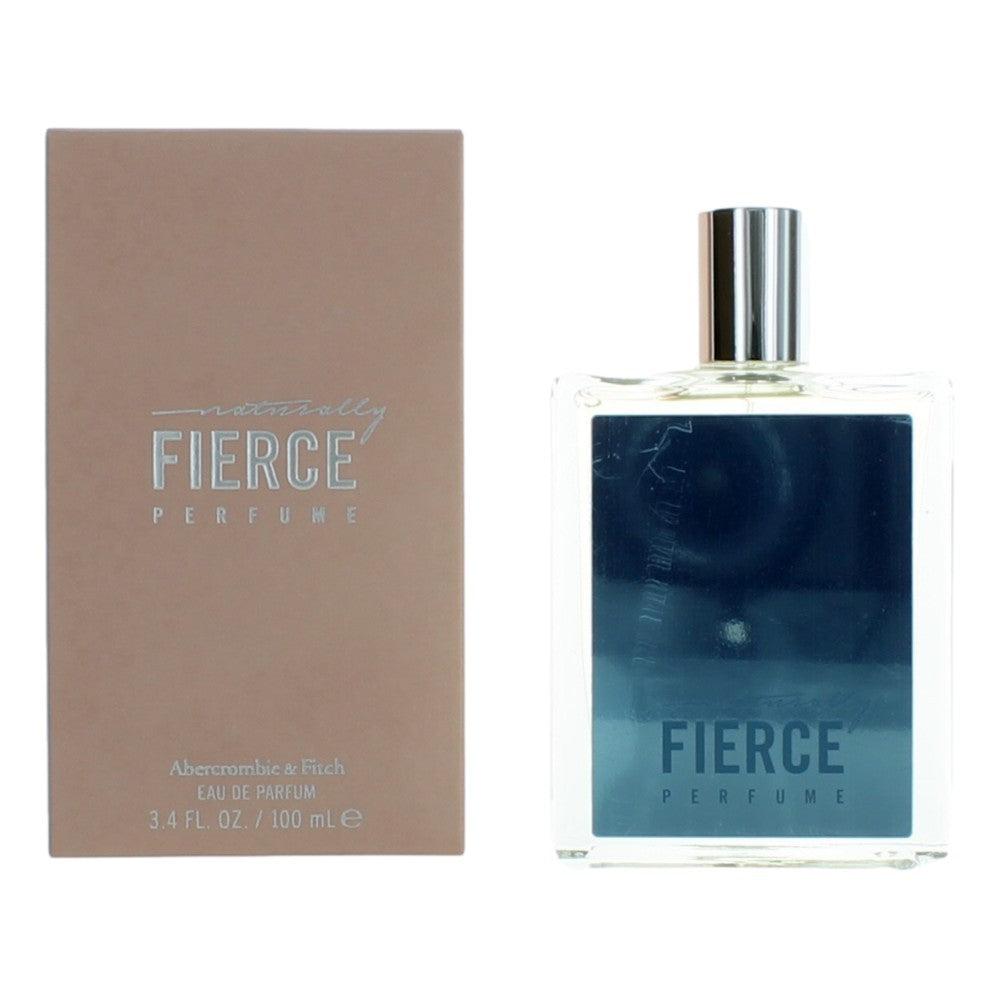 Bottle of Naturally Fierce by Abercrombie & Fitch, 3.4 oz Eau De Parfum spray for Women